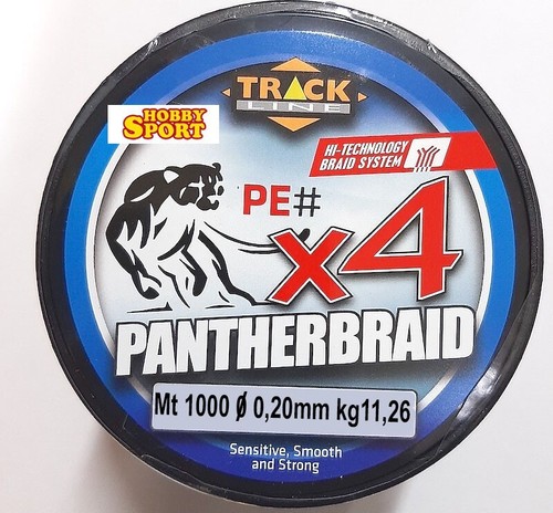Panther braid red 1000 mt - braid,