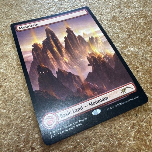 Mtg mountain red lotus - red,