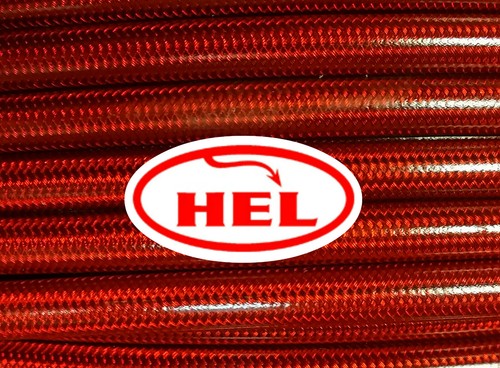 Tubo freno intrecciato hel - freno,