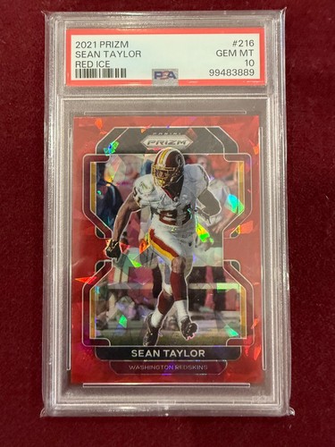 Sean taylor 2021 prizm - sean, ice