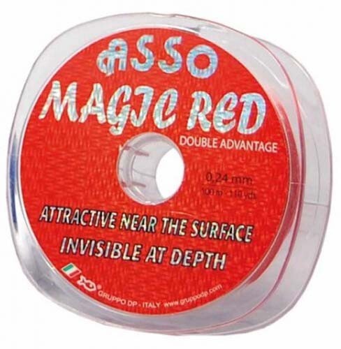 250mt asso magic red nylon - 250mt,