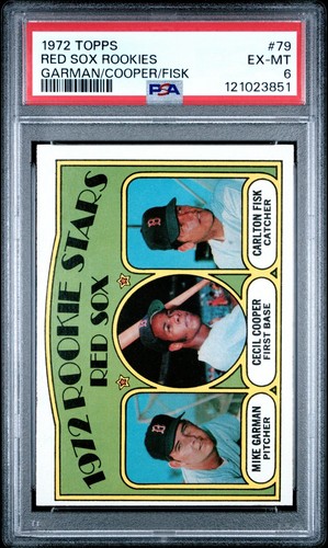 1972 topps red sox rookies - 1972,
